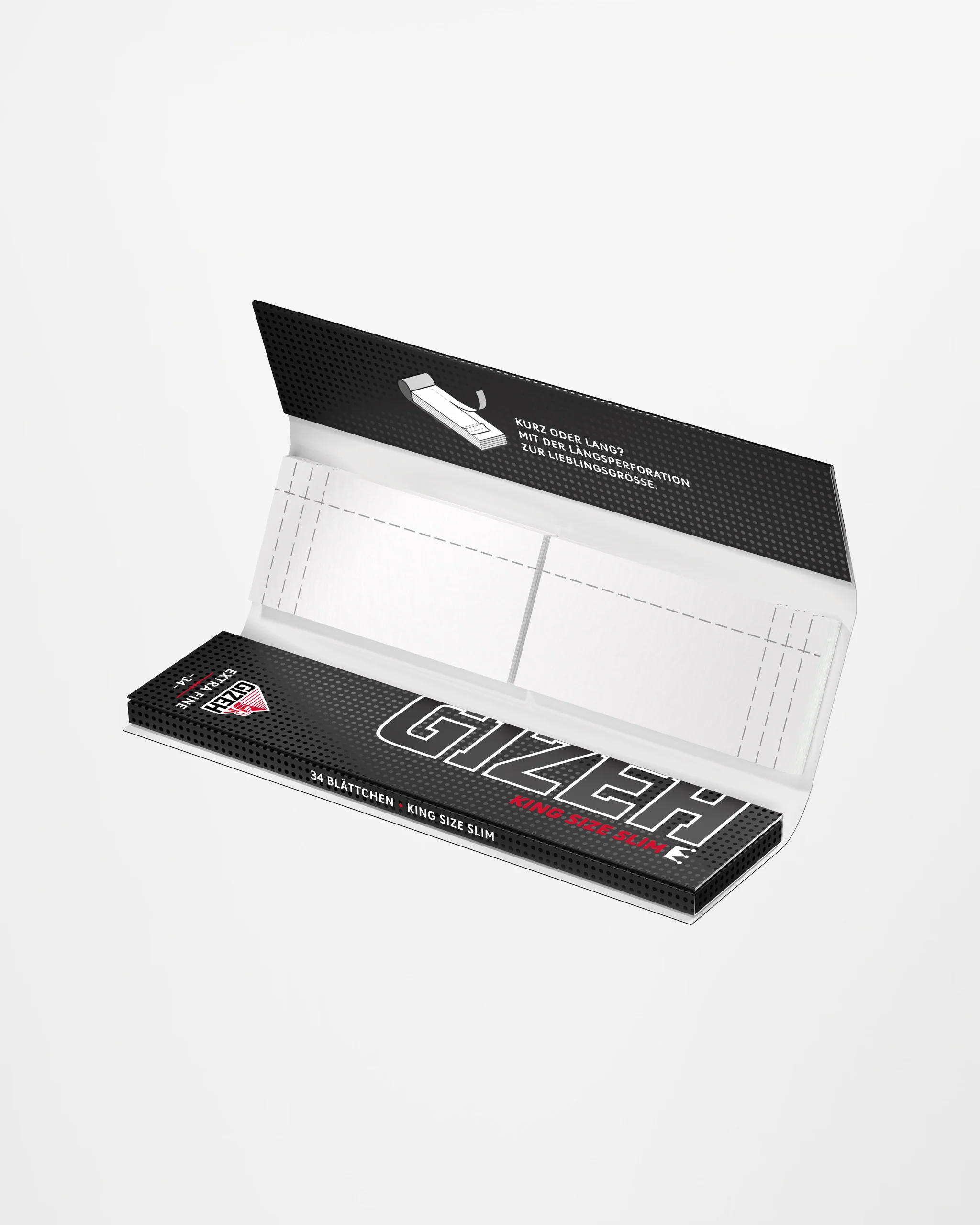 GIZEH BLACK®
 King Size Slim   +   Tips
